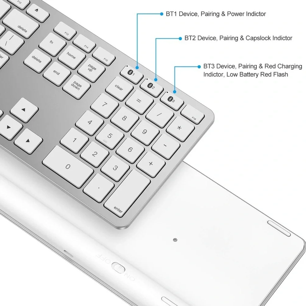 Omoton wireless keyboard, designed for Mac